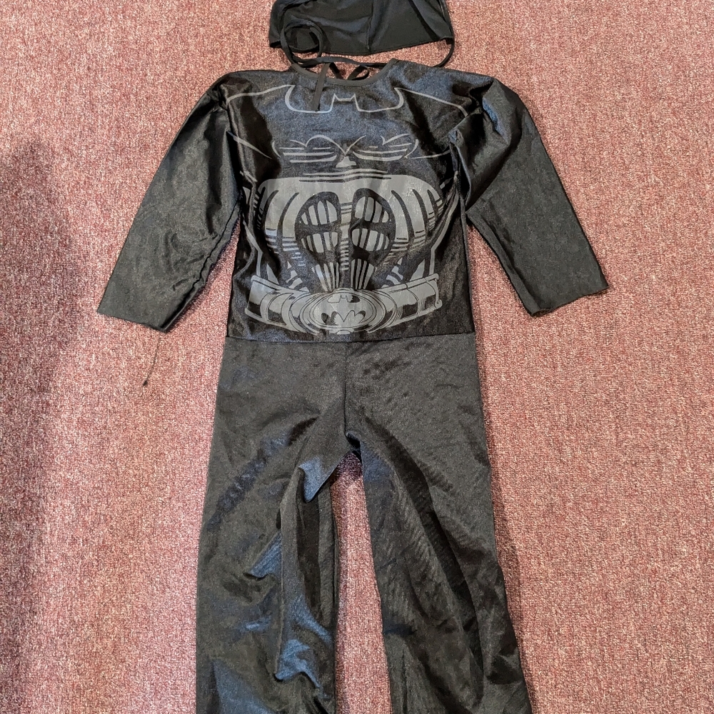 Batman Halloween costume child medium 10-12 DC Comics VTG 1995